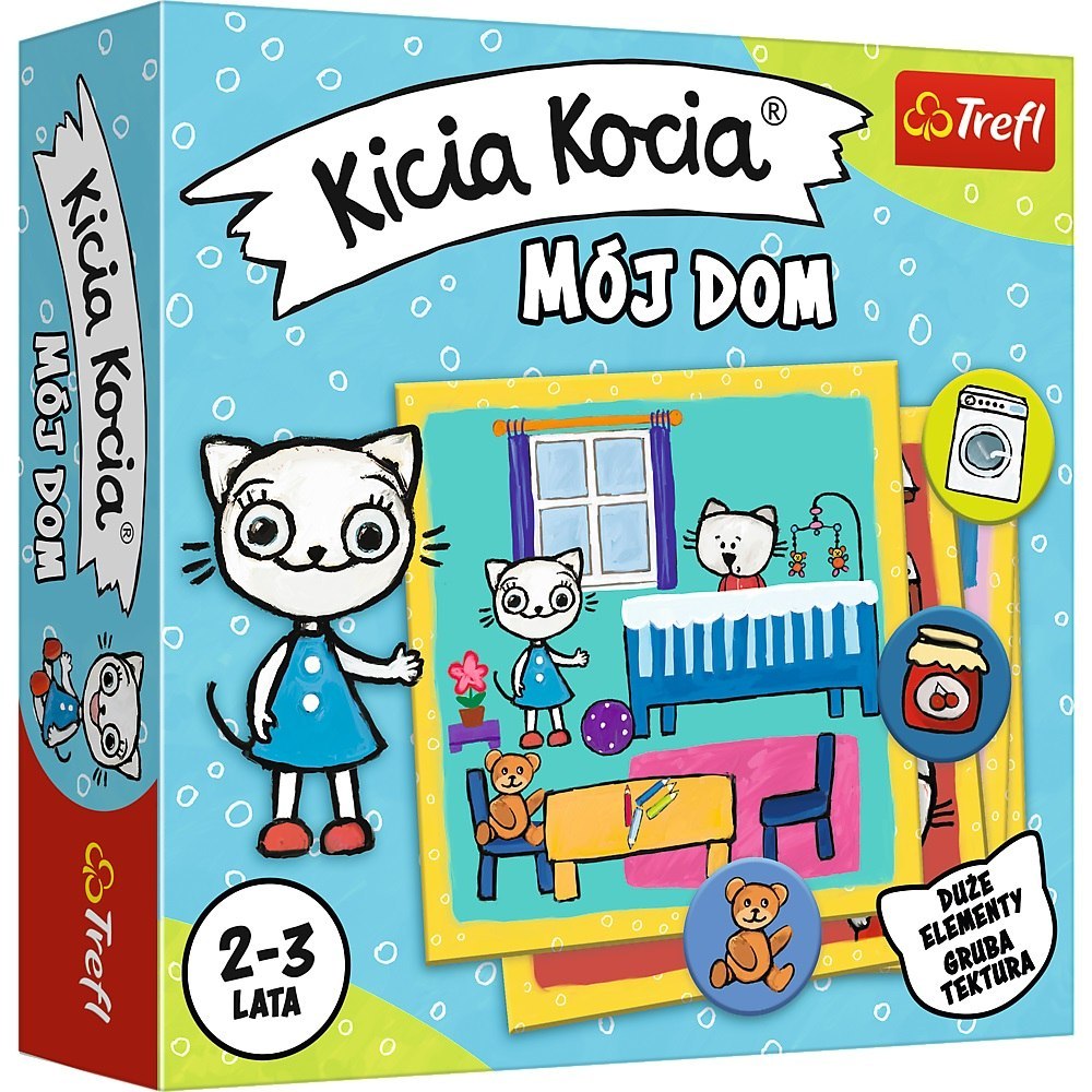 JUEGO GATO KICIA MI CASA TREFL PUD 02055 TR